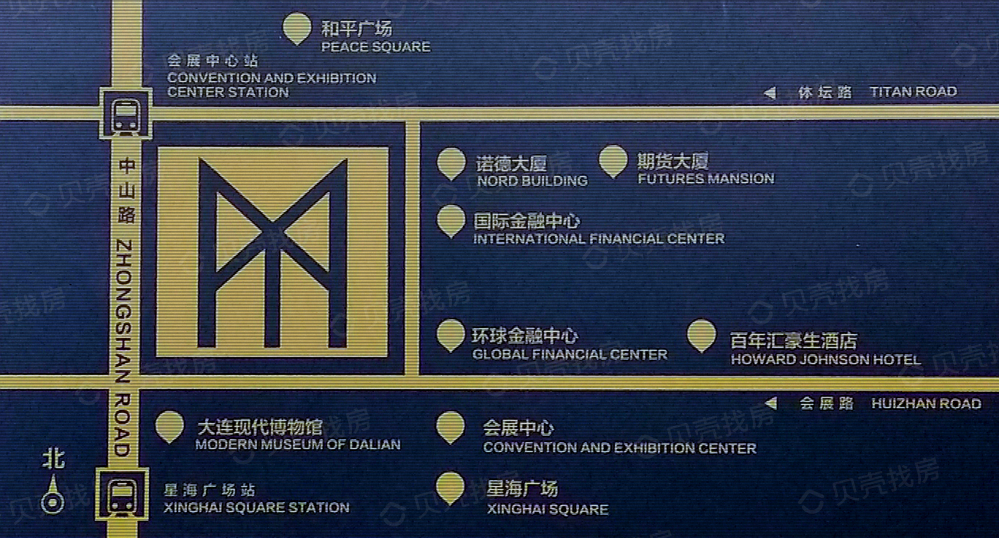 万科大都会星海区位