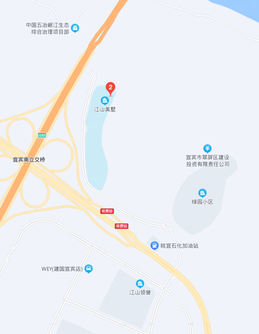 远达江山美墅区位
