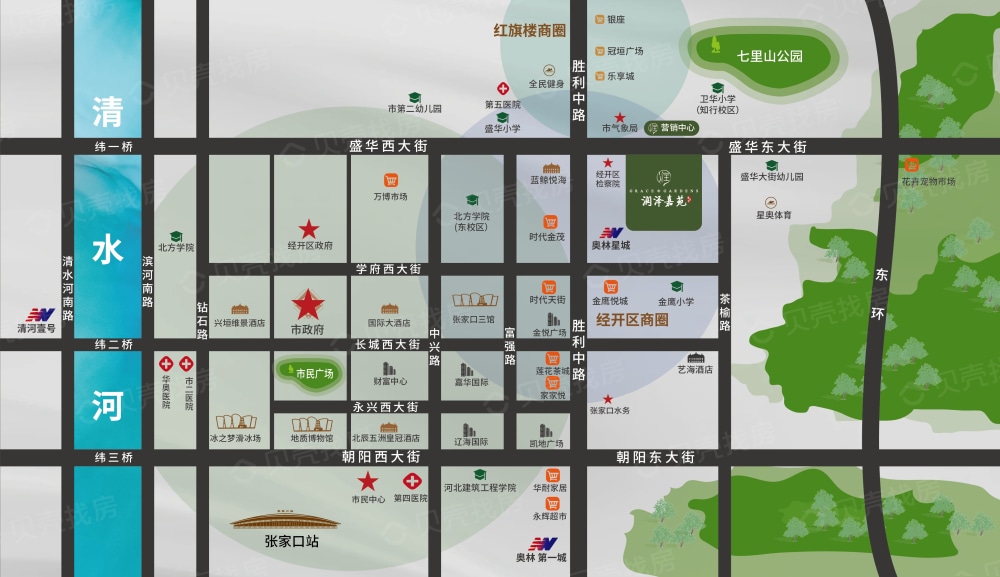 润泽嘉苑区位