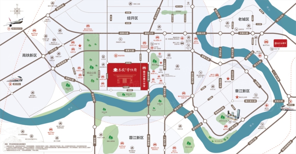 东投·学仕府区位