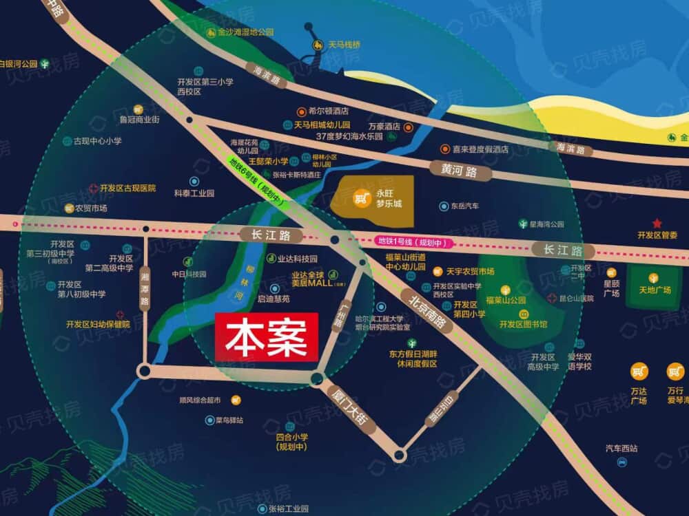 业达·卓悦区位