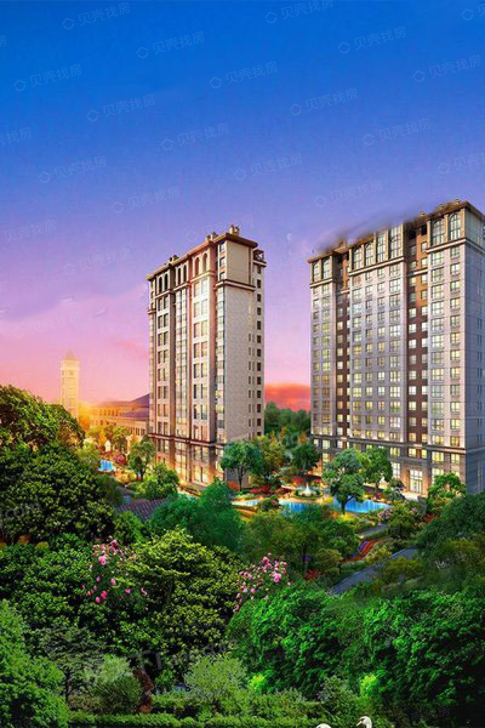 【雅世·东岸国际_北京雅世·东岸国际楼盘】效果图相册-北京贝壳新房