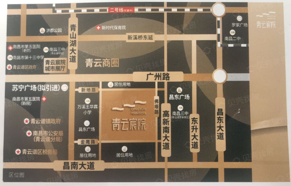 正荣青云宸院区位