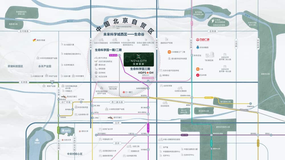 国誉星城区位