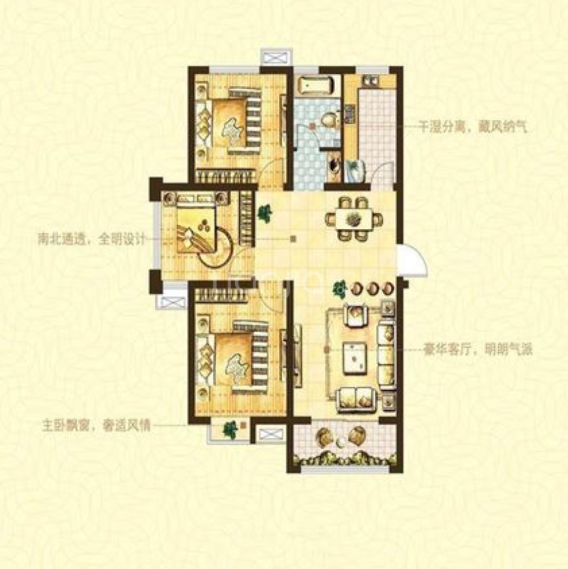28㎡房型图-临沂贝壳新房