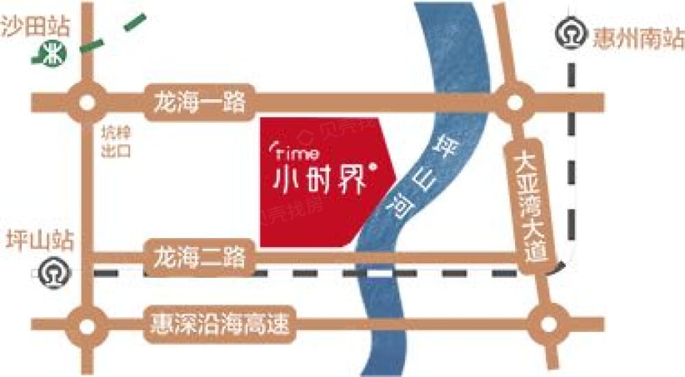 曦悦湾畔花园区位