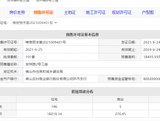 复地公园和光预售许可证