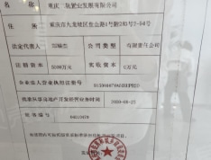 重庆·中交城开发商营业执照