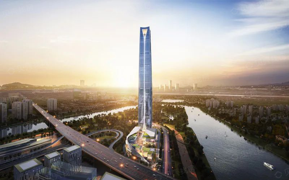 绿地V岛效果图