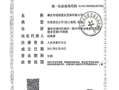君安峰景湾开发商营业执照