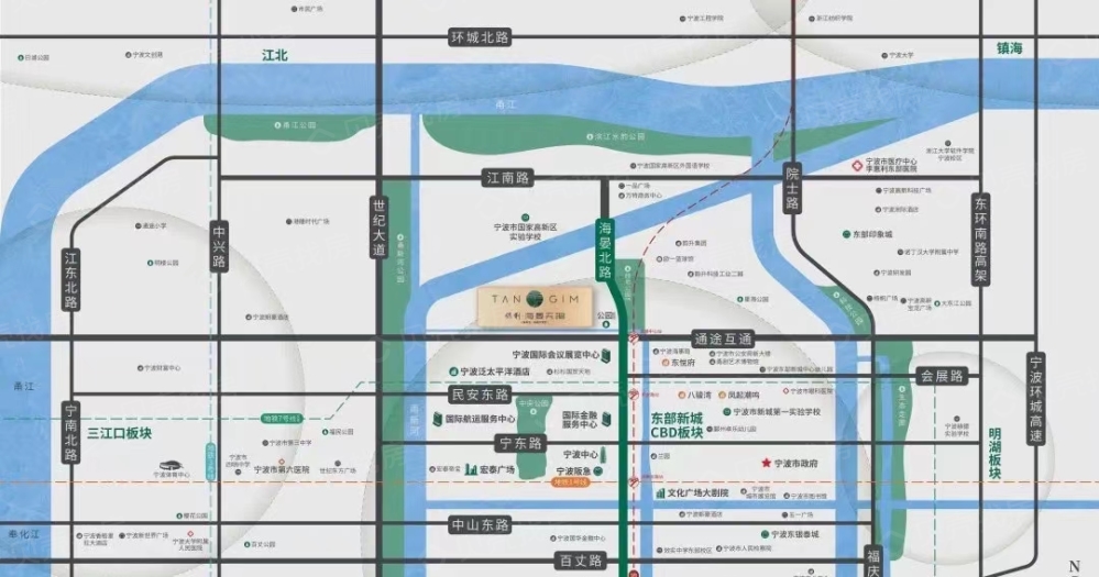 保利海晏天珺区位