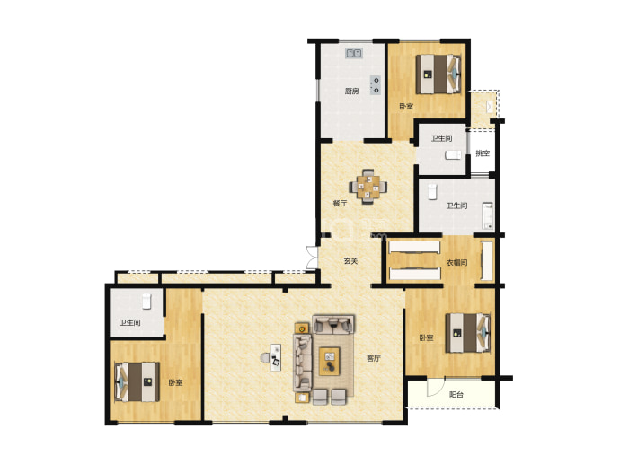 金融府--建面 233m²