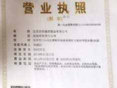 檀香府开发商营业执照