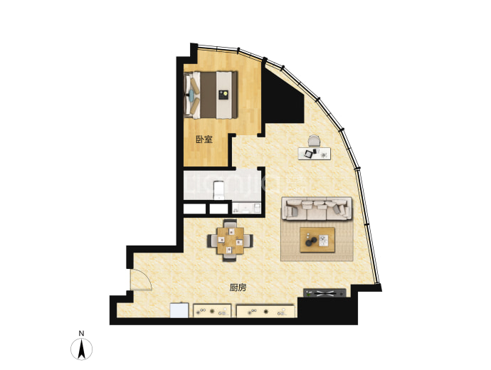 世茂天誉--建面 114m²