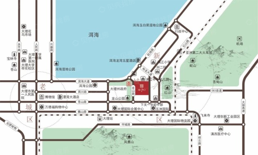 海上明月区位
