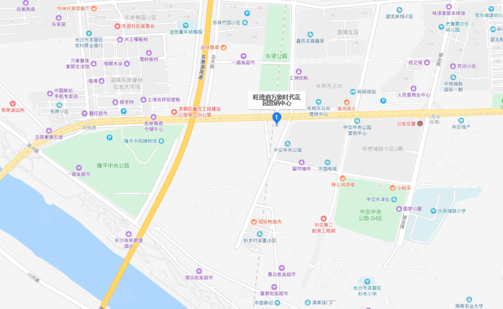 旺德府万象时代大平层区位