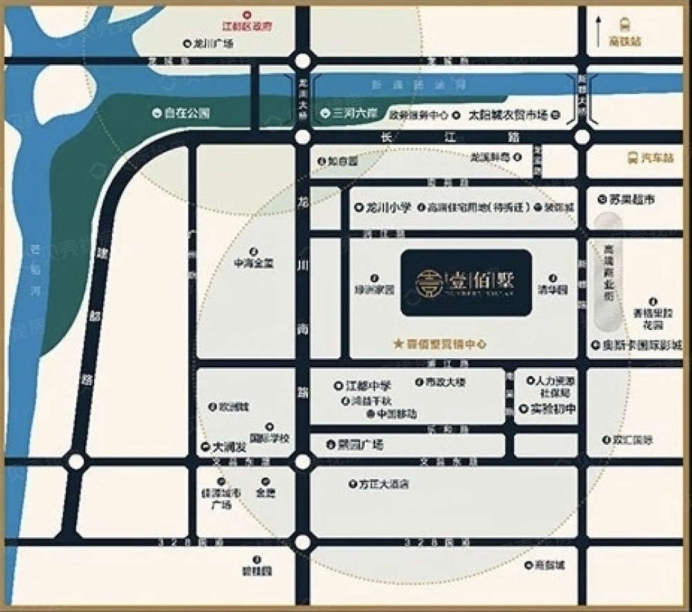 壹佰墅区位