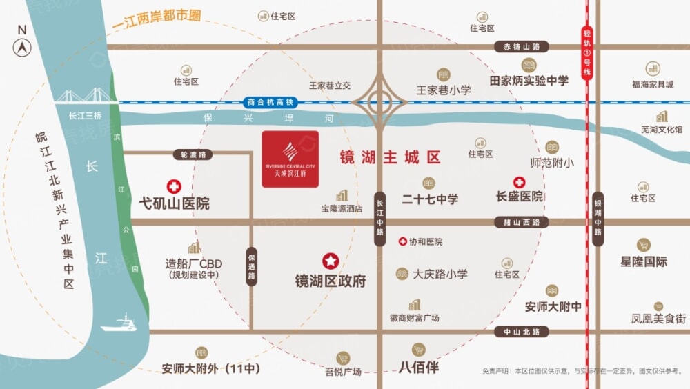 天成滨江府区位
