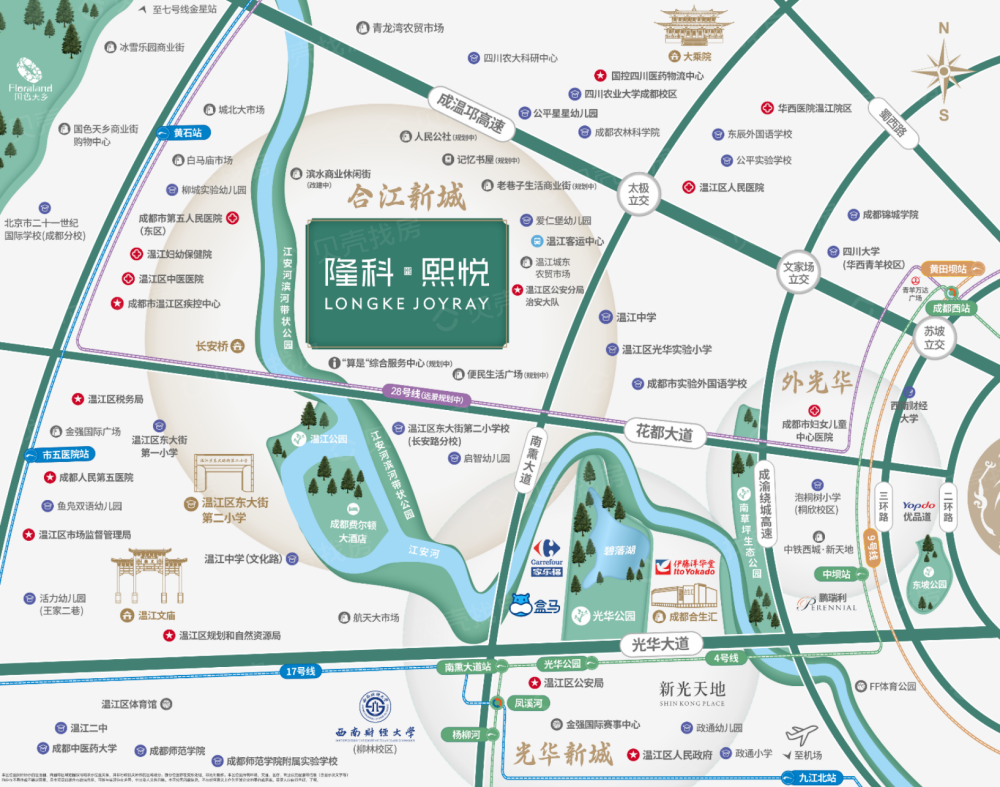 隆科熙悦区位