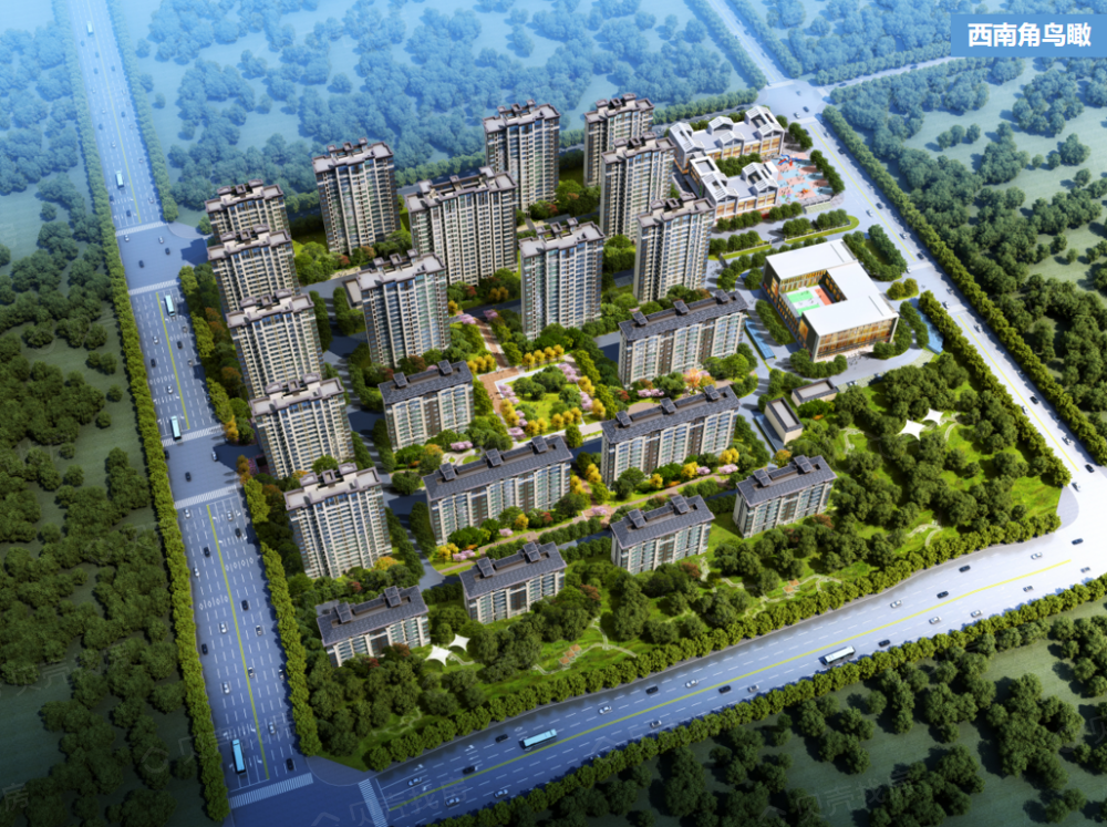 荣盛书香府邸西区公园里