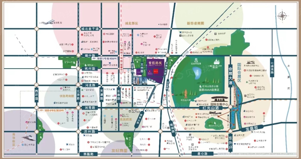 紫煜臻城区位