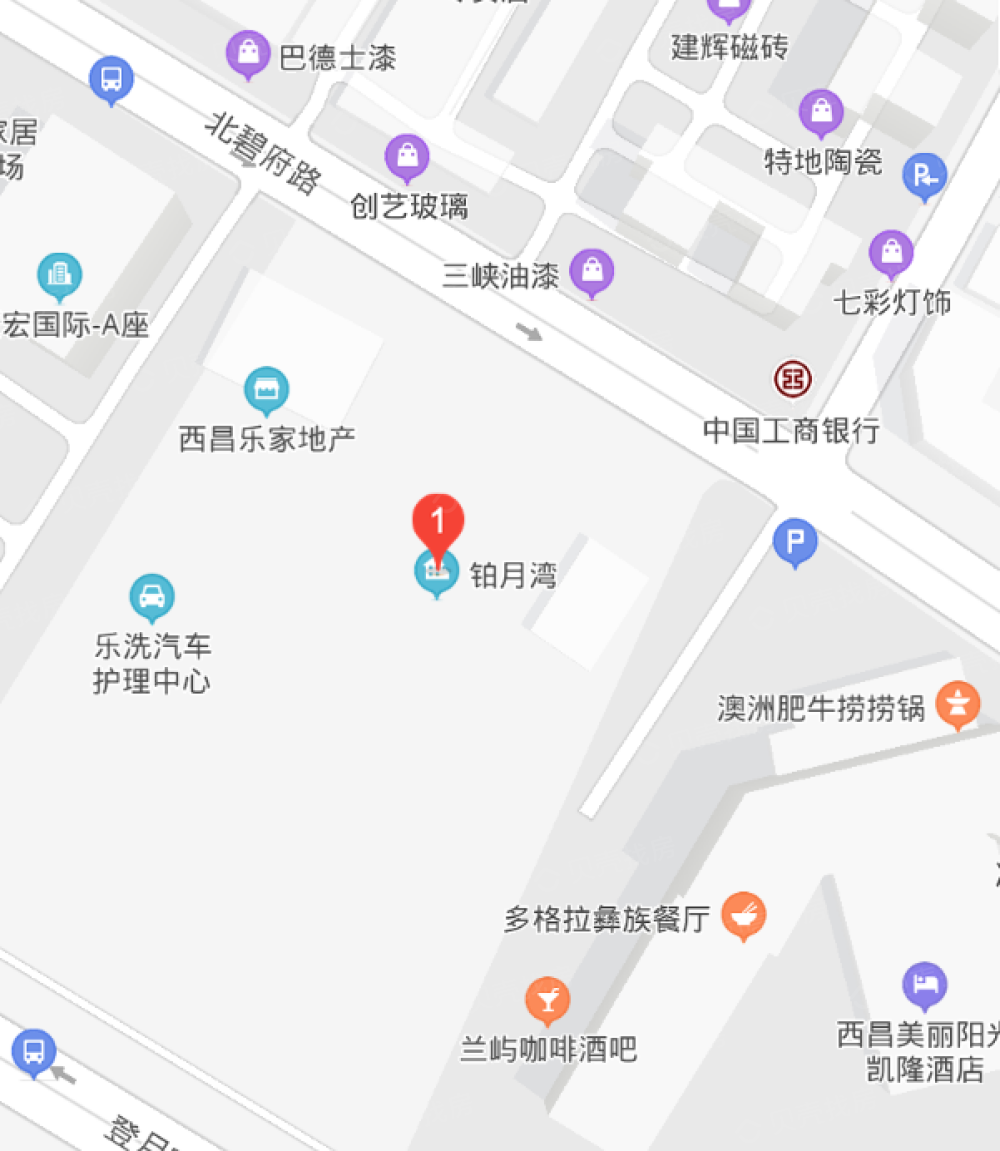 铂月湾区位
