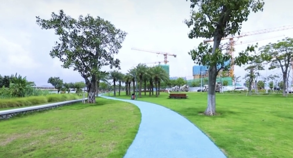 华发天茂国际半岛实景图