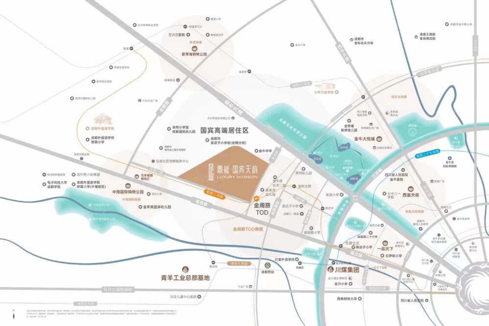鼎能国宾天韵区位