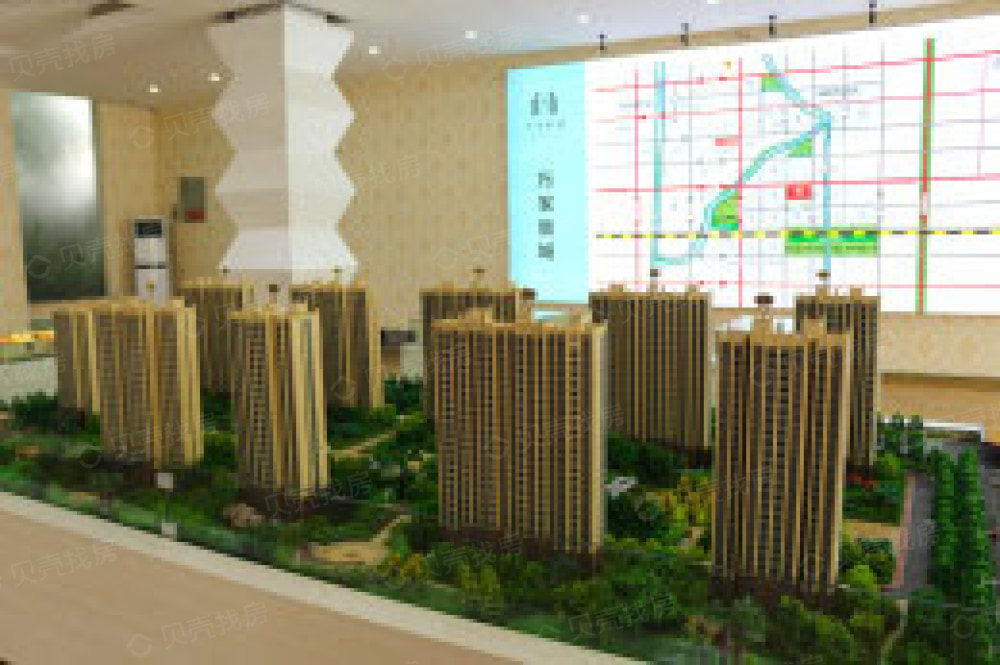 万家新城实景图