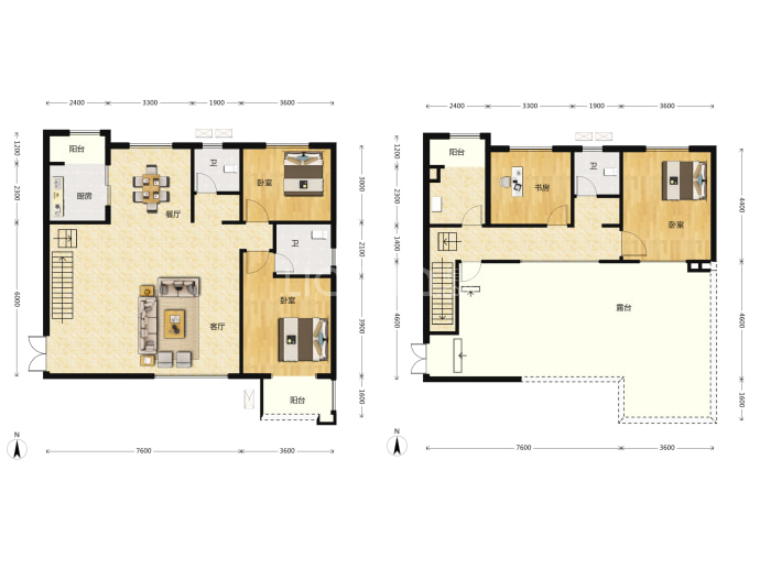 颐合府--建面 197m²