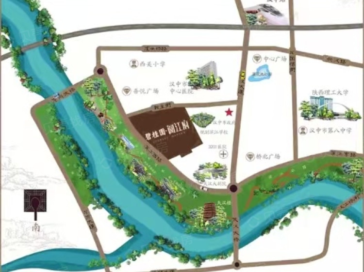 碧桂园 阅江府 汉中碧桂园 阅江府楼盘房价 户型 怎么样 贝壳汉中楼盘网