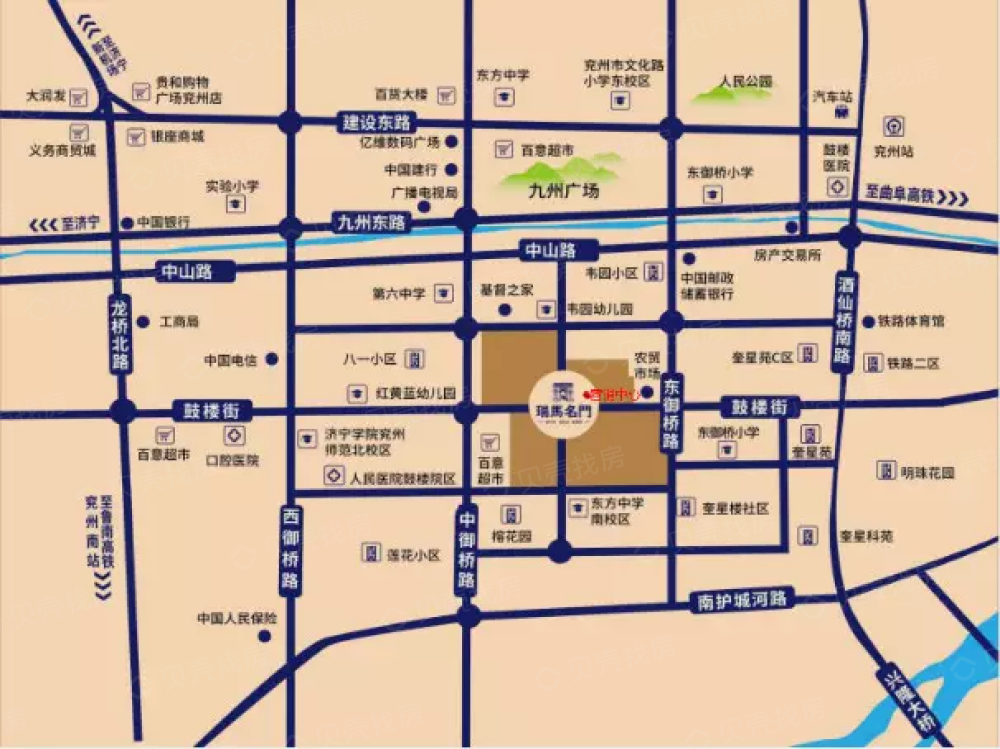 兖州城区规划图图片