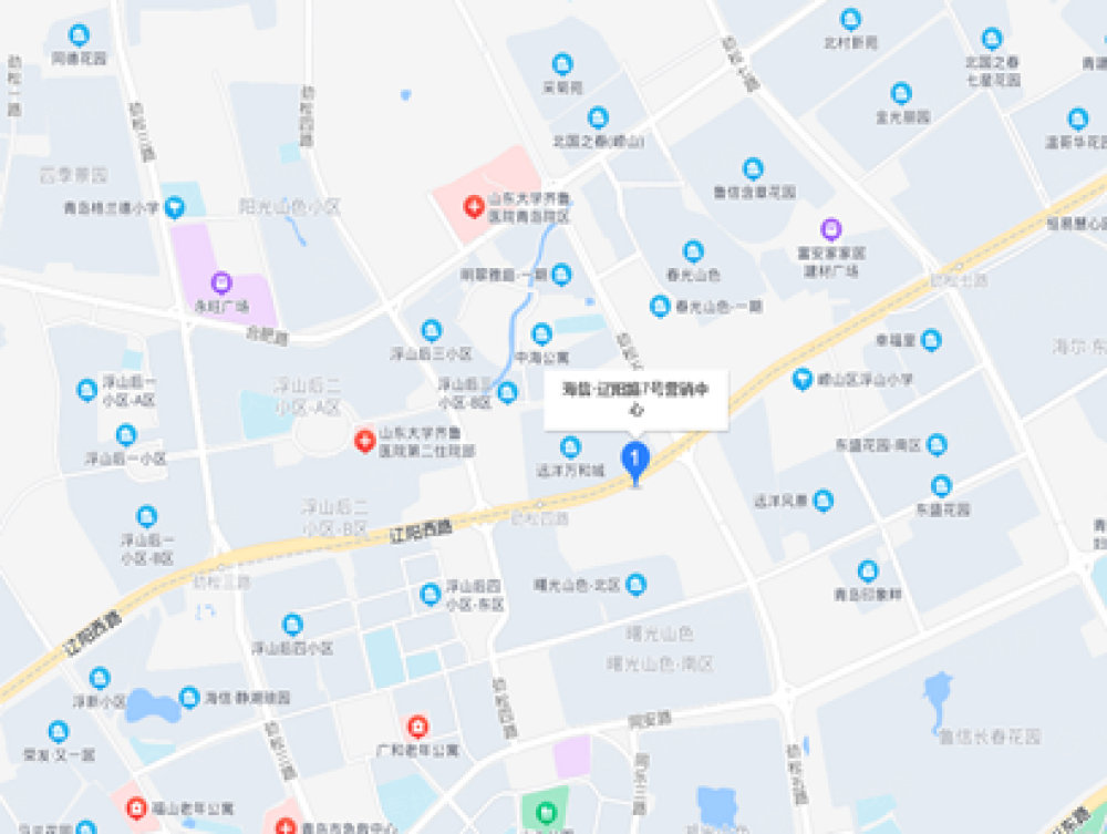 海信辽阳路7号区位
