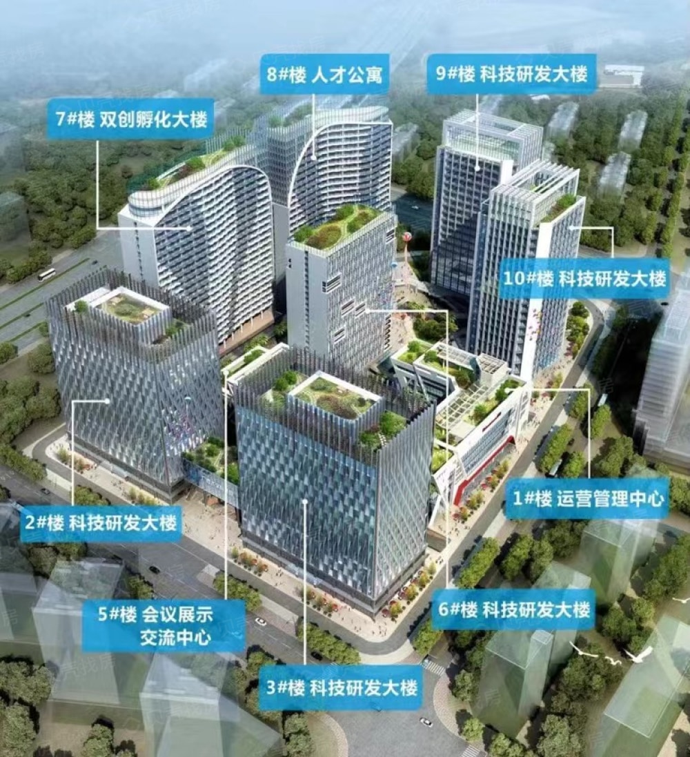 广西大学科技园效果图