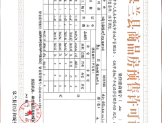 保利领秀山预售许可证