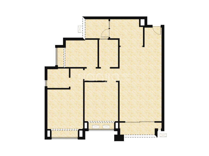 蓝光雍锦湾--建面 101m²