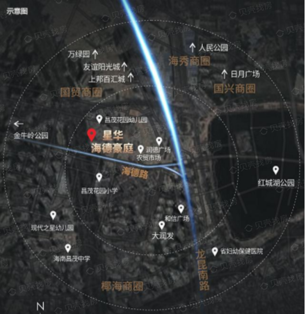星华海德豪庭小区配套