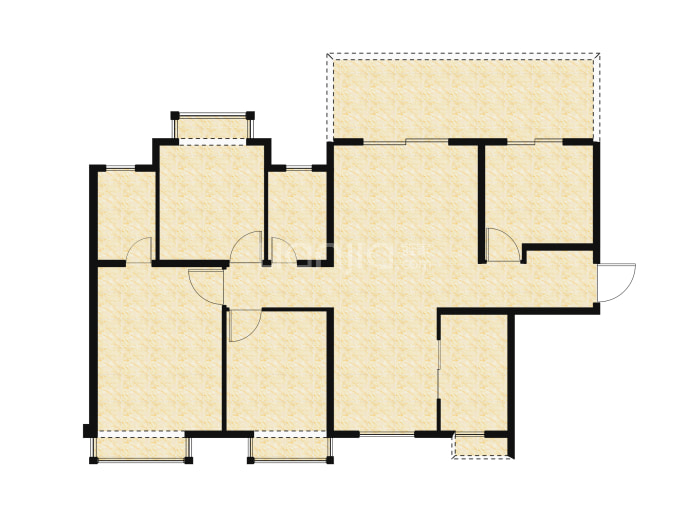 金地滨江壹号--建面 128m²