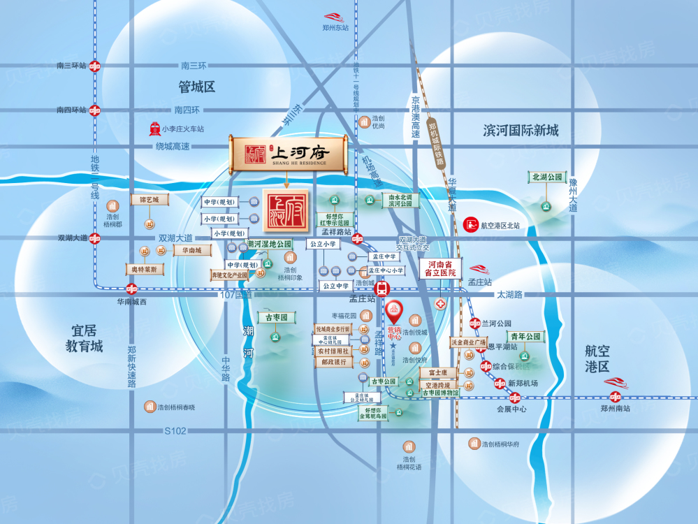 好想你·双湖郡区位