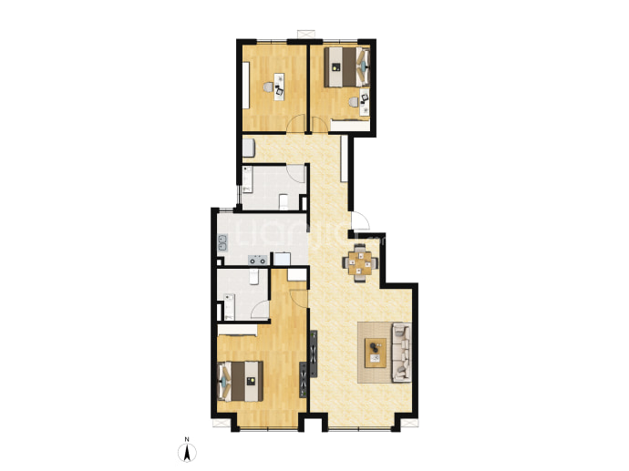 新城和兴府--建面 108m²