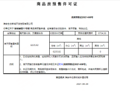 新城睿园预售许可证