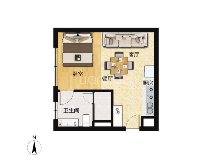 启迪协信科技园--建面 34m²