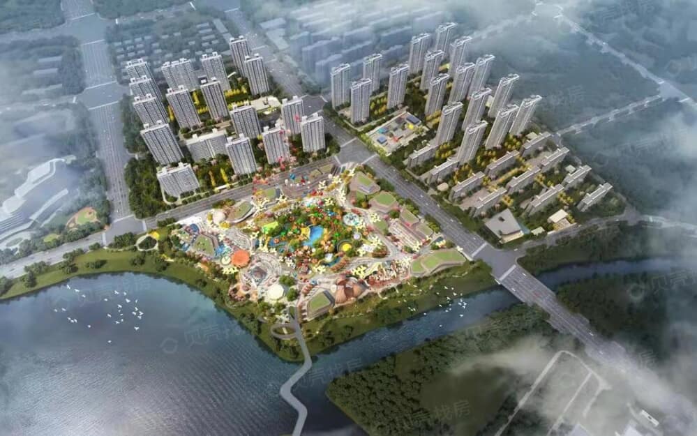 溧水华侨城时光天境嘉园泽园效果图