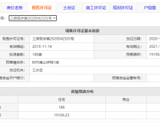 时代云图（三水）预售许可证