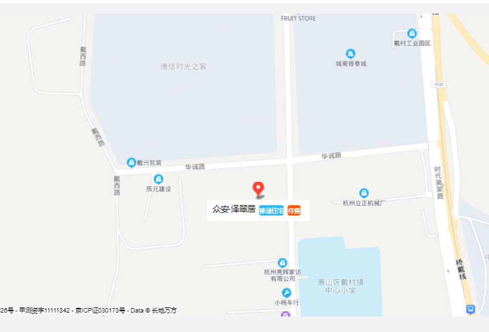众安泽翠居区位
