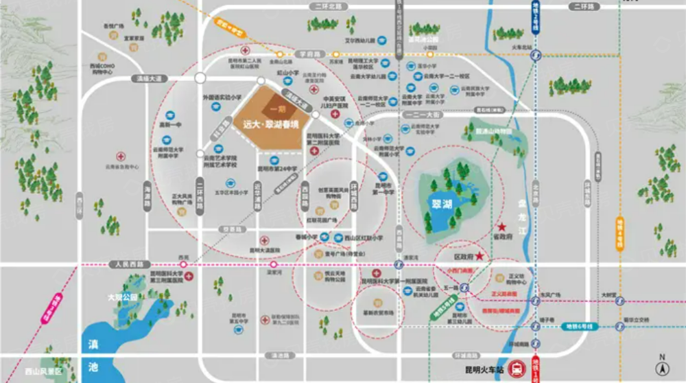 远大雲錦壹号区位