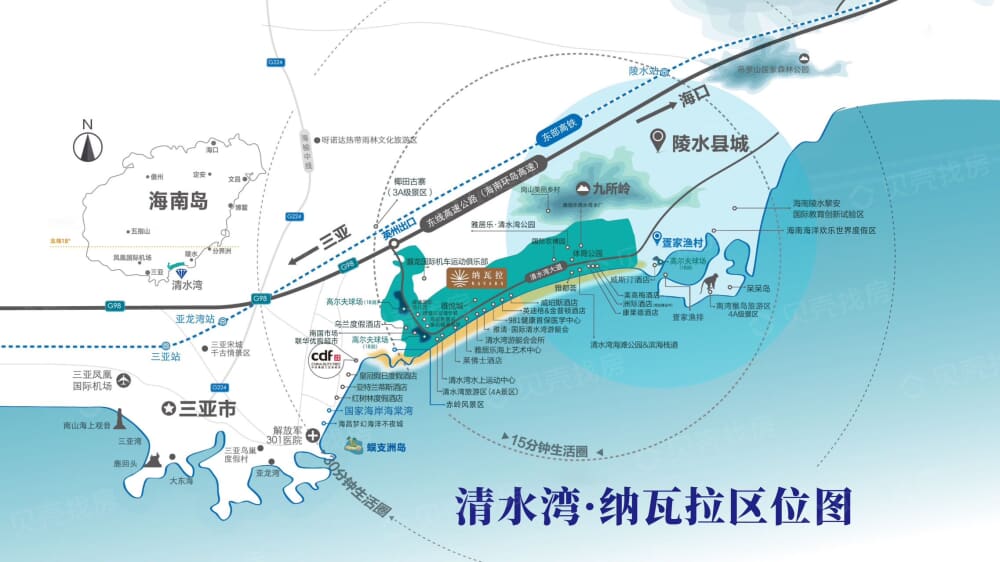 清水湾纳瓦拉区位