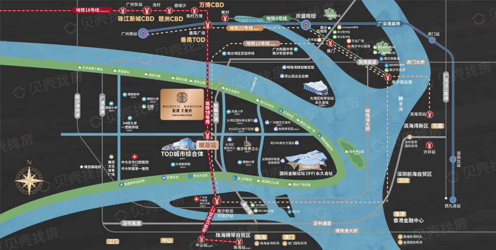能建天誉府区位