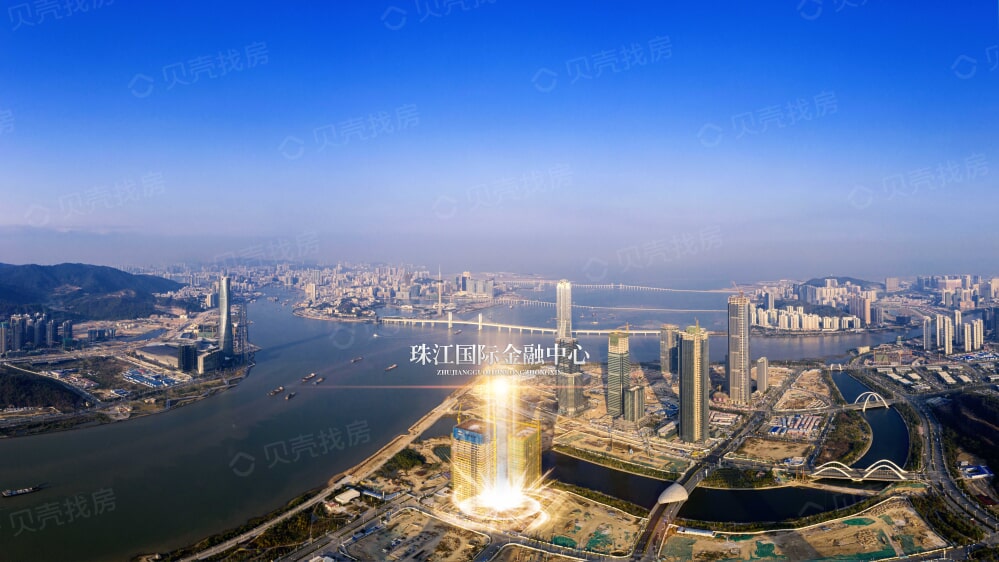 珠江国际金融中心效果图