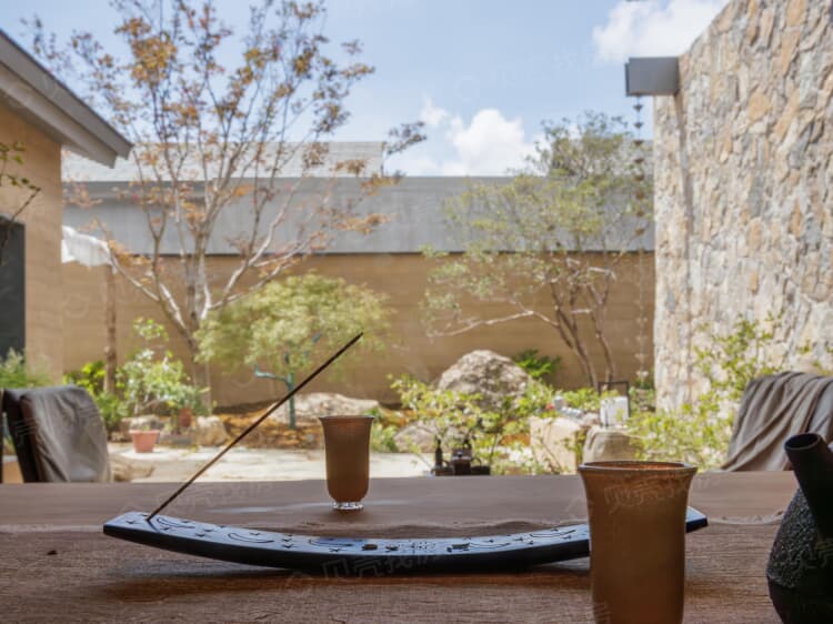 白鹭湾樱花小院实景图相册